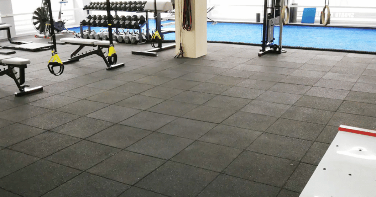 Rubber Gym Tiles